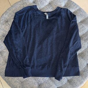 Vuori Halo Crew Long Sleeve XL - Navy Heather
